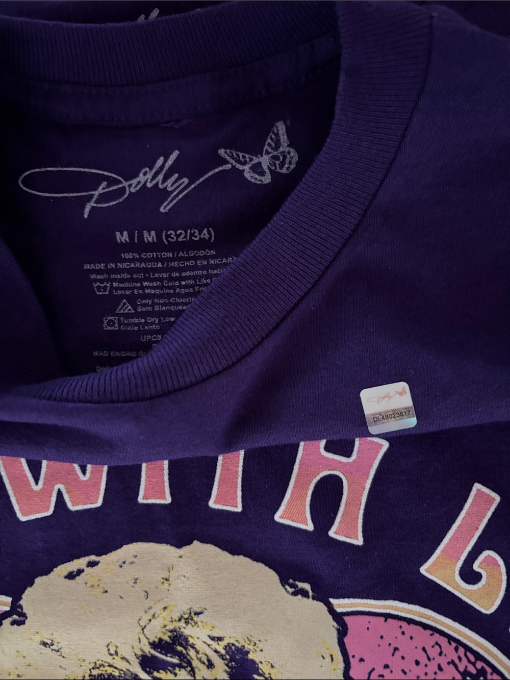 DOLLY LEAD WITH LOVE TEE - Picture 5 of 7